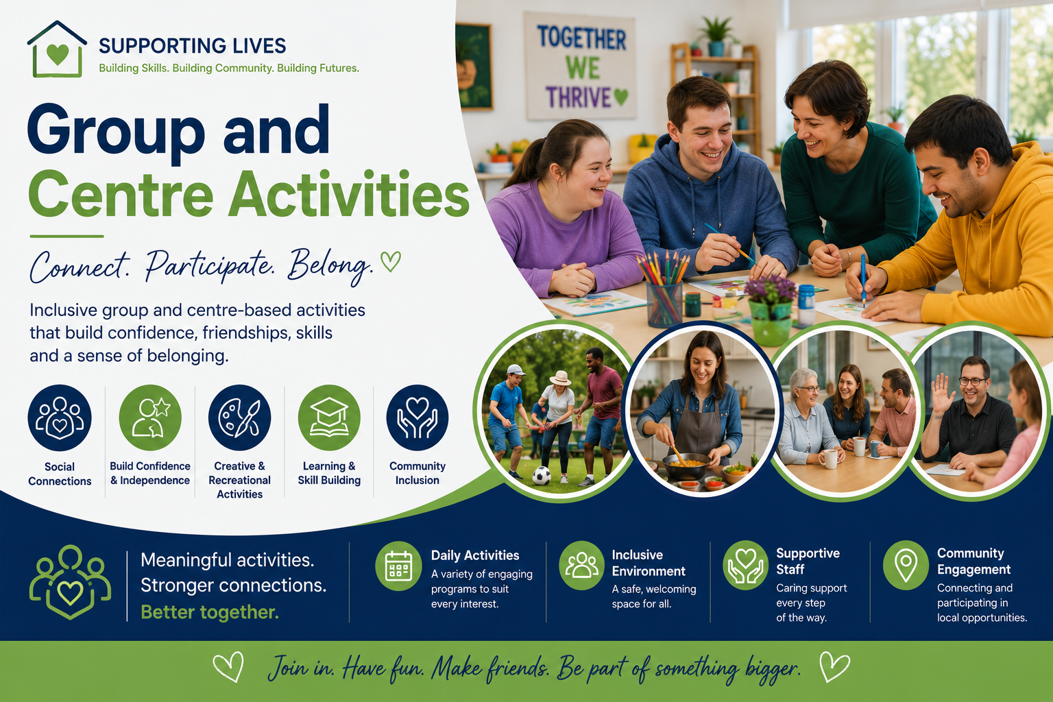 Group and Centre Activities